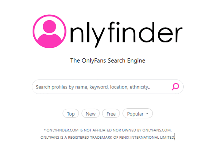 Ein Bildschirm mit der geöffneten Webseite von OnlyFinder, die eine Vielzahl von OnlyFans-Profilen anzeigt, symbolisiert die innovative Suche und einfache Navigation in der Welt von OnlyFans.
