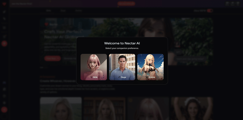 trynectar.ai KI Homepage